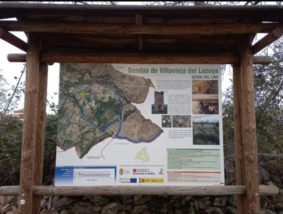 Casita Con Encanto Tranquilidad Villavieja Del Lozoya Wi-Fi En Sierra De Madrid Y A 50 Minutos De Capital المظهر الخارجي الصورة